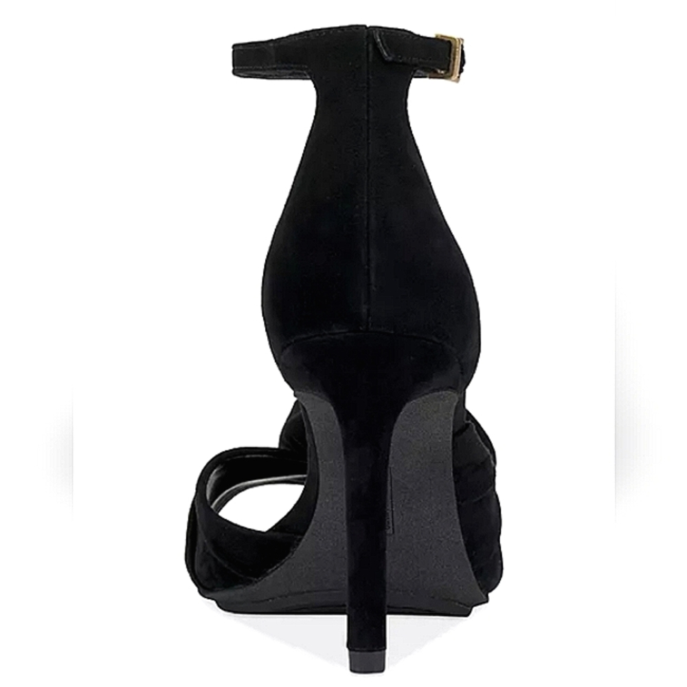 New w/Box Vince Camuto Adaline Genuine Suede Ankle Strap Stiletto Dress Sandals - Picture 7 of 9